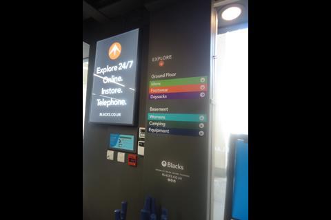 Blacks new St Pauls store